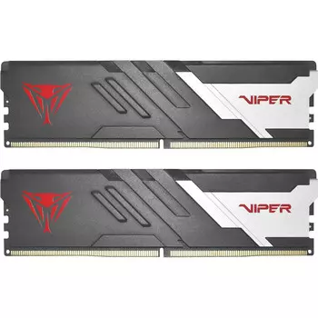 Модуль памяти Patriot Viper Venom 64Гб (2x32 Гб), 5200 МГц, DDR5, PVV564G520C40K, серебристый/черный