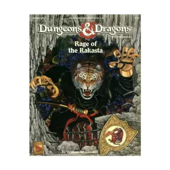 Модуль Rage of the Rakasta, Basic Dungeons & Dragons (Original Edition) - Modules & Adventures - Assorted