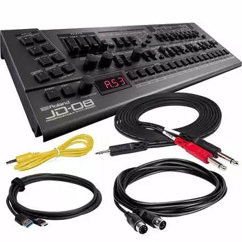 Модуль синтезатора Roland Boutique JD-08 — комплект кабелей JD-08 Programmable Synthesizer
