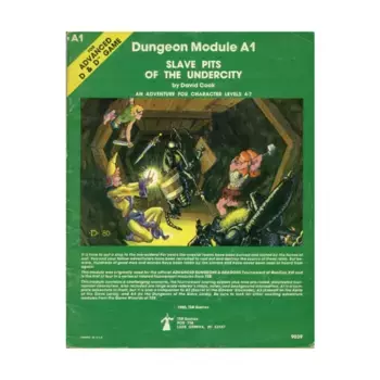 Модуль Slave Pits of the Undercity (1st Printing, Wizard Logo), Advanced Dungeons & Dragons (1st Edition) - Modules & Adventures - A Series