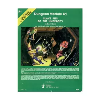 Модуль Slave Pits of the Undercity (2nd Printing, Wizard Logo), Advanced Dungeons & Dragons (1st Edition) - Modules & Adventures - A Series