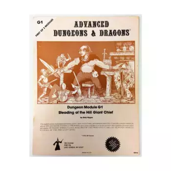 Модуль Steading of the Hill Giant Chief (2nd Printing), Advanced Dungeons & Dragons (1st Edition) - Modules & Adventures - D, G & Q Series
