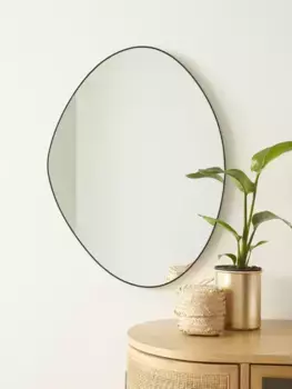 Мое домашнее декоративное зеркало "Schaumeier", настенное зеркало My home 50,5х68,5х1,3 см, черный