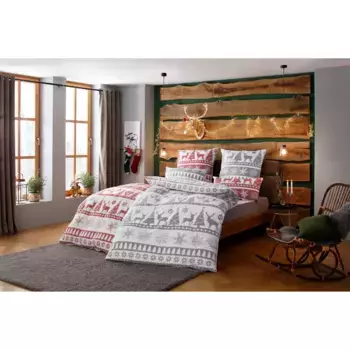 Мое домашнее постельное белье «Синдбад», (2 шт.), изготовлено из 100% хлопка, качество фланели, постельное белье и наволочки на пуговицах, комплект постельного белья поддерживает инициативу «Сделано в Африке», сертифицирован Made in Green My Hom...