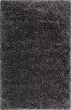 Мохнатый ковер Esprit "Live Nature", прямоугольный, мягкий на ощупь, гостиная 70х140 см, темно-серый