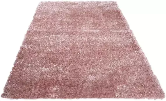 Мохнатый ковер мой дом "Senara", прямоугольный, мягкий, однотонный, идеальный ковер для гостиной, спальни My home 80х250 см, цвет ros
