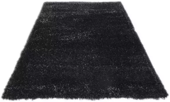 Мохнатый ковер мой дом "Senara", прямоугольный, мягкий, однотонный, идеальный ковер для гостиной, спальни My home 60х110 см, цвет anthrazit