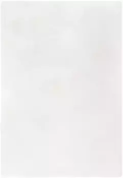 Мохнатый коврик для дома "Нерха", прямоугольный, однотонный, особенно приятный и мягкий благодаря микрофибре Home affaire 160х230 см, белый