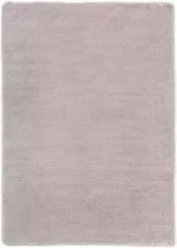 Мохнатый коврик для дома "Нерха", прямоугольный, однотонный, особенно приятный и мягкий благодаря микрофибре Home affaire 120х170 см, цвет altrosa