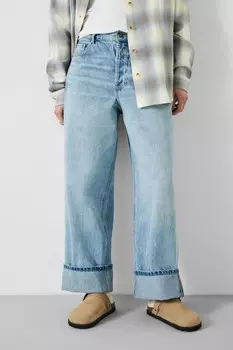 Мои джинсы были прямыми Hush, синий