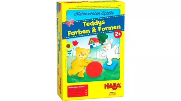 Мои первые игры цвета и формы тедди Haba