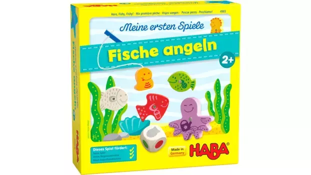 Мои первые игры ловля рыбы Haba