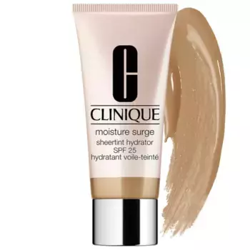 Moisture Surge Sheertint Hydrator Wide Spectrum SPF 25 тонирующий увлажняющий крем Clinique, цвет light medium