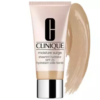 Moisture Surge Sheertint Hydrator Wide Spectrum SPF 25 тонирующий увлажняющий крем Clinique, цвет light