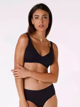 Мой бюстгальтер без косточек для биокомфорта Lovable, цвет black