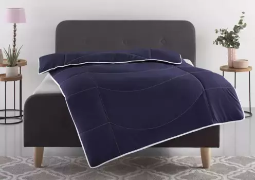 Мой дом Одеяло из микрофибры "Микролюкс My home 200х200 см, синий