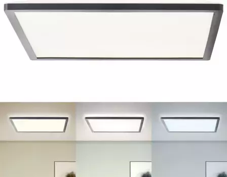 Мой дом Светодиодный потолочный светильник "Enno" My home Высота: 2,50 см., черный