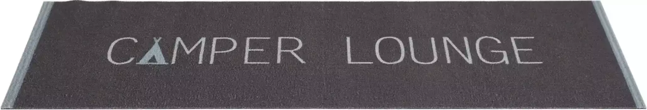 Мой домашний бегун "Camping", прямоугольный, с надписью, идеально подходит для кемперов и домов на колесах, подходит для использования внутри и снаружи помещений My home 50х150 см, цвет anthrazit
