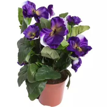 Мой домашний искусственный цветок «Анютины глазки» My Home, фиолетовый