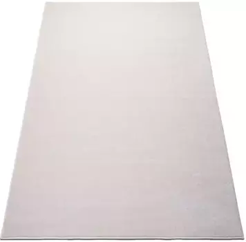 Мой домашний ковер "Питер", прямоугольный, с особо мягким ворсом, короткий ворс, дизайнерский ковер с эффектом меланжа My home 160х230 см, цвет cream