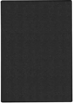 Мой домашний ковер "Сизальский ковер "Натуральный"", прямоугольный, ковер разных цветов и размеров, с регулированием климата в помещении My home 100х300 см, черный