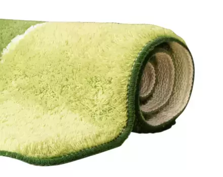 Мой домашний коврик для ванной "Magnus" My home прямоугольный (50х90 см), зеленый