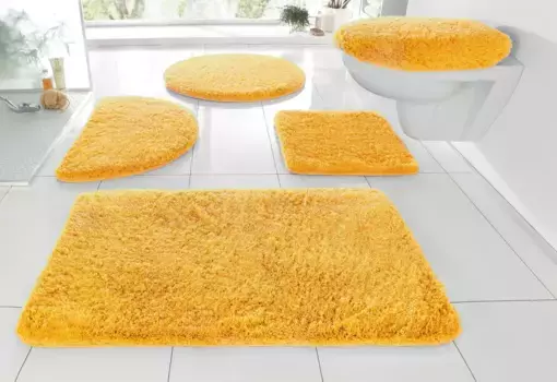 Мой домашний коврик для ванной "Merida" My home прямоугольный (80х150 см), цвет gelb