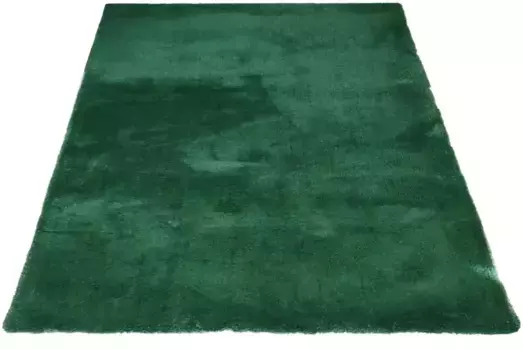 Мой домашний лохматый ковер "коврик из микрофибры Magong My home 60х90 см, темно-зеленый