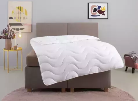 Мой домашний пододеяльник из микрофибры "Mailo duvet 135х200 см My home, белый