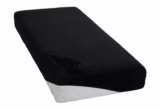 Мой домашний простынь "оранжевого размера. 90х200, 140х200 или 180х200 см", из хлопка, для матрасов высотой до 18 см, простынь плоская, простыня на резинке My home 90х200 см, 2 шт., черный