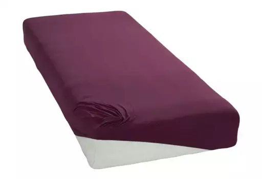 Мой домашний простынь "оранжевого размера. 90х200, 140х200 или 180х200 см", из хлопка, для матрасов высотой до 18 см, простынь плоская, простыня на резинке My home 140х200 см, 1 шт., цвет beere