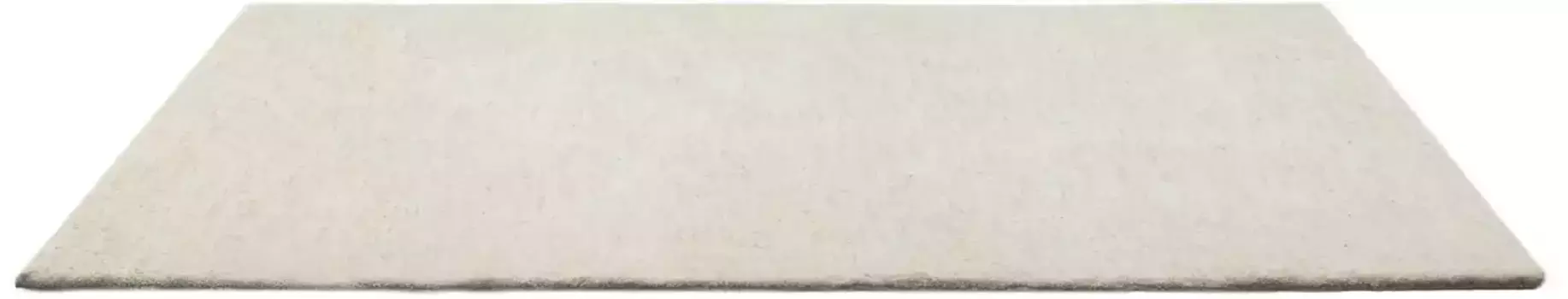 Мой домашний шерстяной ковер "Zeyn", прямоугольный, берберский ковер из Марокко, чистая новая шерсть, однотонный, ручной работы My home 90х160 см, цвет natur beige