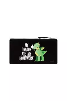 Мой дракон съел мою домашнюю работу, пенал Grindstore, черный