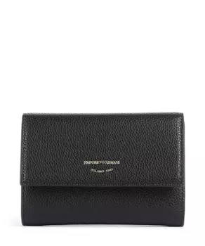 Мой кошелек из искусственной кожи Emporio Armani, черный