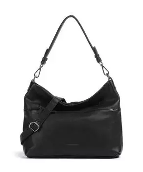 Мой старый друг сумка-ведро из зернистой кожи Fredsbruder, черный