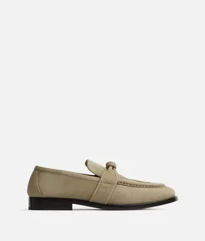 Мокасины Astaire Bottega Veneta, серо-коричневый