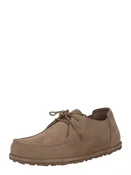 Мокасины BIRKENSTOCK Moccasins Utti LEVE, серо-коричневый