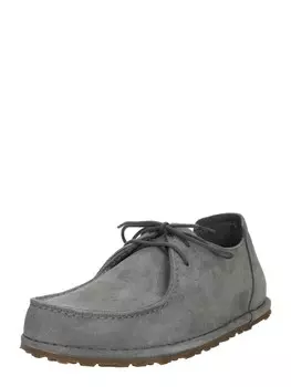 Мокасины BIRKENSTOCK Utti Lace, базальтовый серый