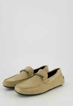 Мокасины BOSS, бежевые