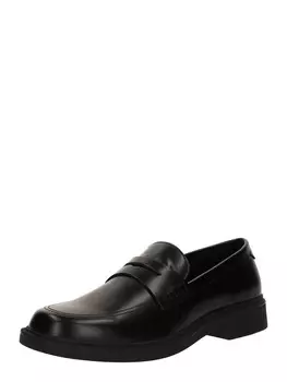 Мокасины BOSS Moccasins Ronnin, черный
