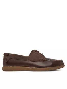 Мокасины Bratton Boat 26181271 Clarks, коричневый
