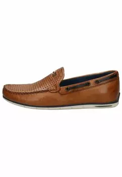 Мокасины bugatti, цвет cognac