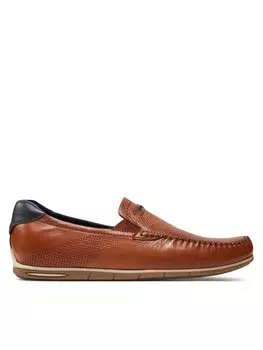 Мокасины Bugatti, коричневый