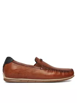 Мокасины Bugatti, коричневый