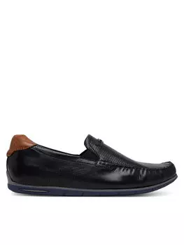 Мокасины Bugatti, темно-синий