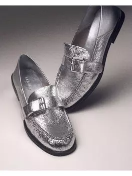 Мокасины CAMELLIA-V1792-255 Badura, серебряный