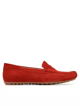 Мокасины Caprice, красный