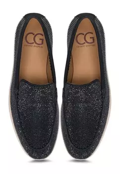 Мокасины Cesare Gaspari, черный