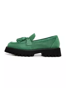 Мокасины CESARE GASPARI Moccasins, зеленый