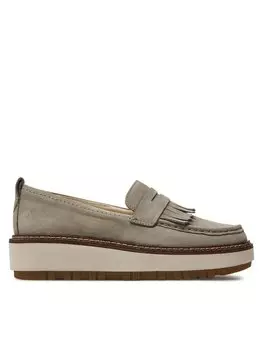Мокасины Clarks Oriannaw Loafer, серый